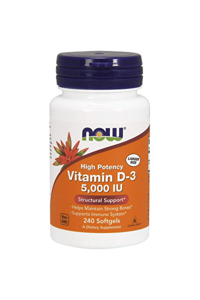 Now Foods Vitamina D3, NOW Foods, Absorbție rapidă, Întărește sistemul imunit...