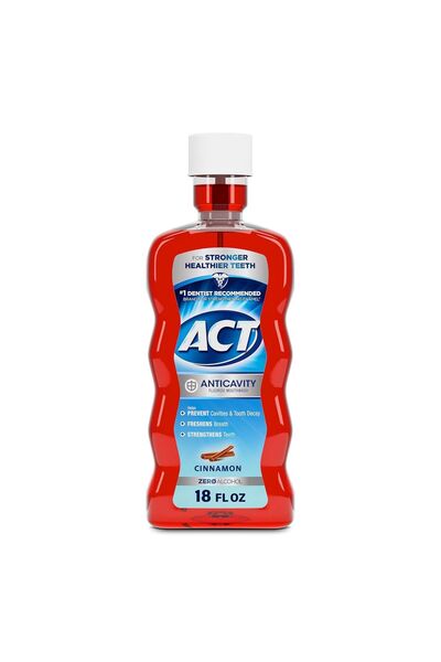 Act Στοματικό διάλυμα, ACT, Αντιτερηδονικό Χωρίς Αλκοόλ, Προστασία από την Τε...
