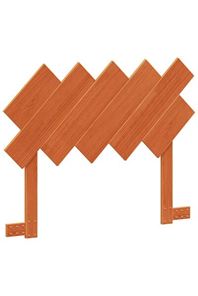 vidaxl Tăblie de pat, maro ceruit, 100 cm, lemn masiv de pin