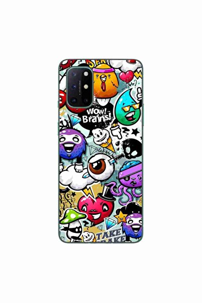OEM Husa compatibila cu OnePlus 8T Silicon Gel Tpu Model Pop Art Graffiti