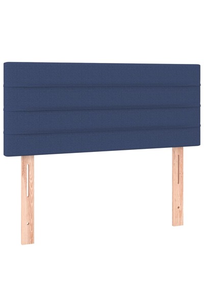vidaxl Bed headboard, blue, 100x5x78/88 cm, textile