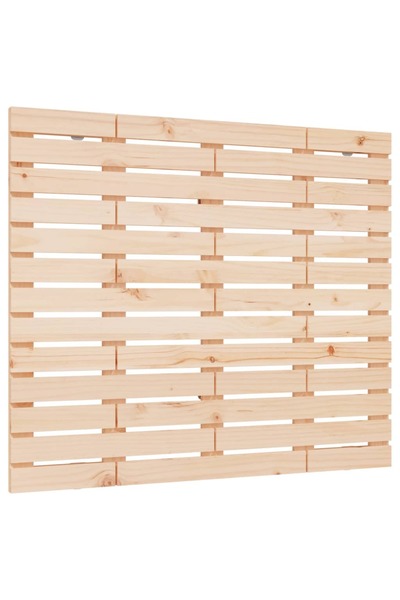 vidaxl Tăblie de pat pentru perete, 106x3x91,5 cm, lemn masiv de pin