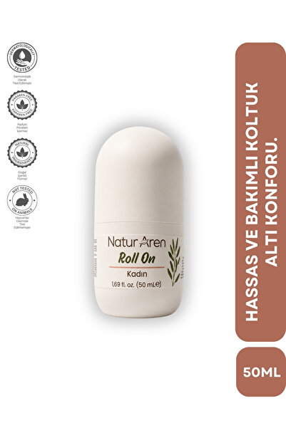 Naturaren Kadınlara Özel Doğal Roll-On – Kararma Karşıtı ve Alüminyumsuz Formül