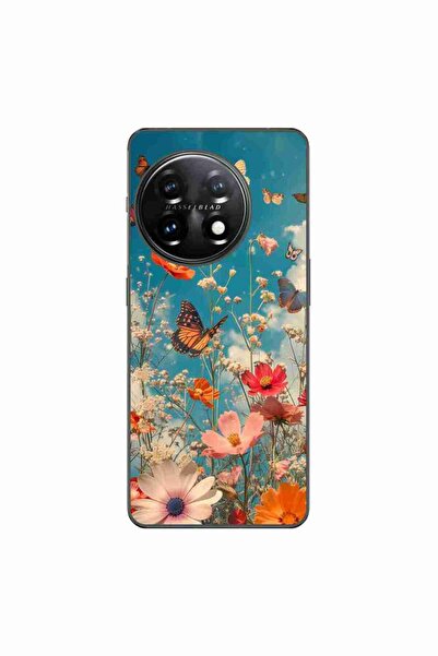 OEM Husa compatibila cu OnePlus 12 Silicon Gel Tpu Model Flori si Fluturi