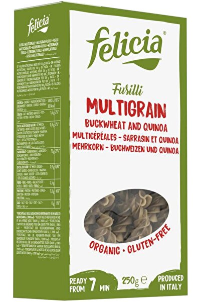 Felicia Organic multigrain fusilli made from buckwheat and quinoa 250g