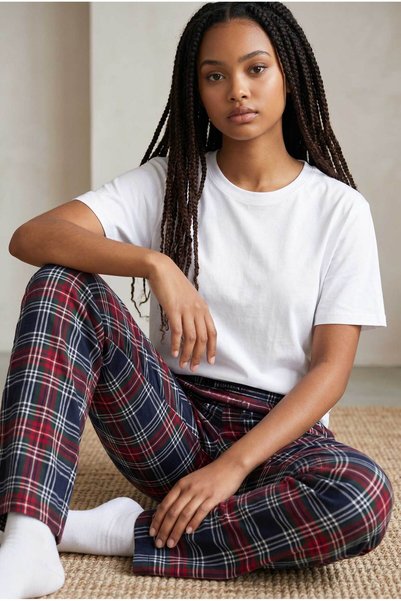 Erse Plus Size Plaid Pajama Bottoms – Feel the Comfort Like Never before