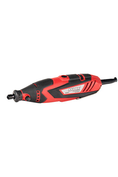 Raider Mini straight grinder set RD-MG12, 135W, variable speed 40 acc. Red/Black