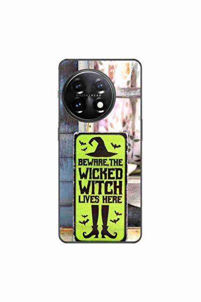 OEM Husa compatibila cu OnePlus 11 Silicon Gel Tpu Model Halloween Wicked Wit...