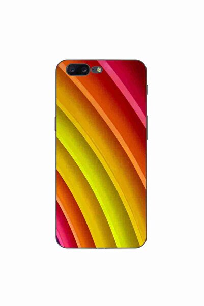 OEM Калъф, съвместим с OnePlus 5, силиконов гел TPU, с абстрактни ивици