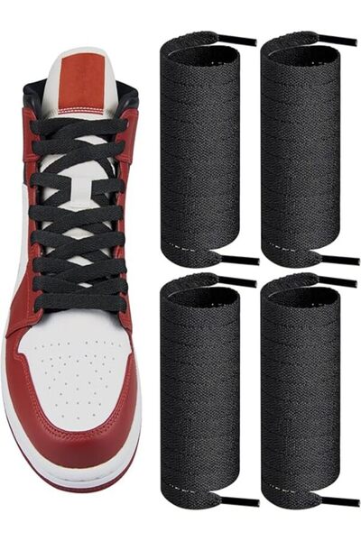 Endoto 2 Pairs Polyester Replacement Flat Shoelaces