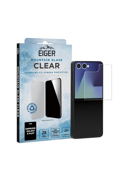EIGER Folie Sticla Mountain Glass GRS Samsung Galaxy Z Flip7 Clear