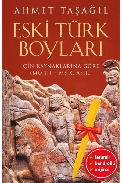 Kronik Kitap Alfa Kalem-Eski Türk Boyları (Ahmet Taşağıl)Tarih Set