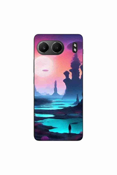 OEM Θήκη συμβατή με OnePlus Nord 4 Σιλικόνης Gel TPU Μοντέλο Mystic Planet