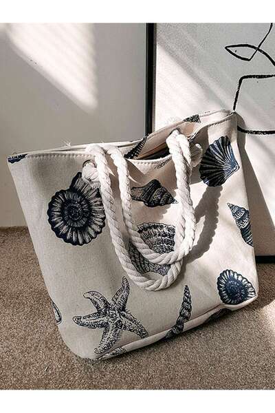 Generic Large Capacity Fashion Shell Pattern Star Handbag School Bag College ...