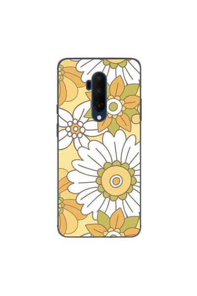 OEM Θήκη συμβατή με OnePlus 7T Pro από σιλικόνη gel TPU με σχέδιο Παστέλ Κήπος