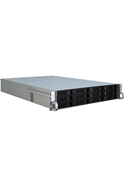 Inter-Tech IPC2U-2412 Πλαίσιο διακομιστή rackmount 2U, 12 θέσεων hot-swap, χω...
