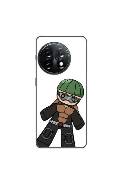 OEM Husa compatibila cu OnePlus 11 Silicon Gel Tpu Model One Punch Man Mumen ...