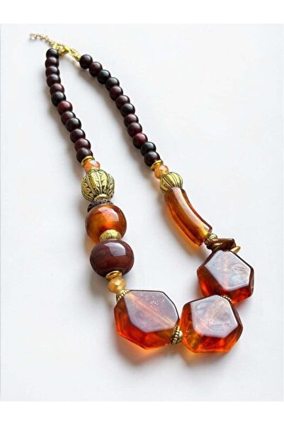 Bozhi Necklace Glass Beads Elegant Gift