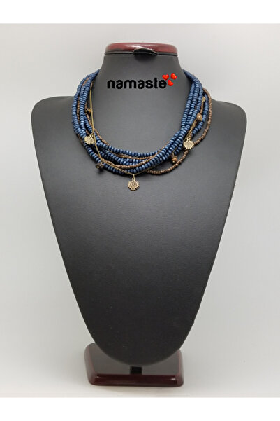 Bozhi Necklace Glass Beads Stylish Gift