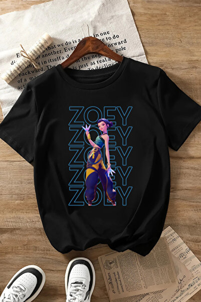 Canlook تي شيرت بتصميم KPop Demon Hunters Zoey للأطفال