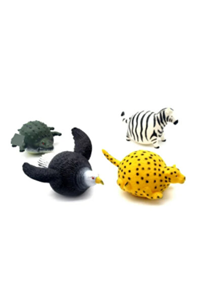 PlayFun Set 6 Piuitor Animale cu Burta Mare 6511110050365