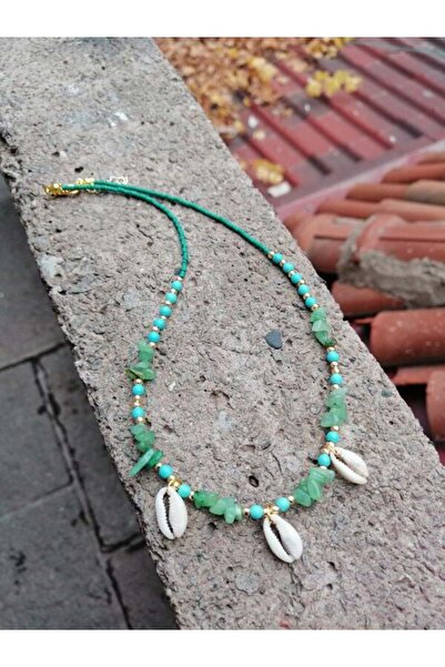 Bozhi Necklace Glass Beads Elegant Gift