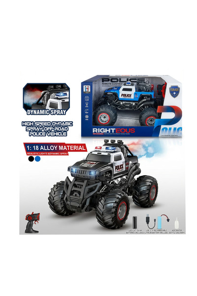 PlayFun Τηλεκατευθυνόμενο αυτοκίνητο RC με φώτα LED, επαναφορτιζόμενο μέσω US...