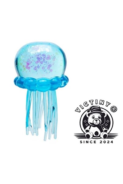 victiny Jucărie interactivă ®   meduză / caracatiță 5 cm corp + 3 cm tentacul...