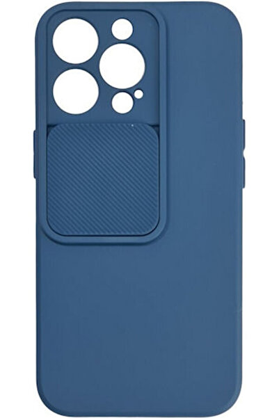 POWERTECH Camshield Πίσω Κάλυμμα Σιλικόνης Μπλε (iPhone 13 Pro) Κωδικός: MOB-...