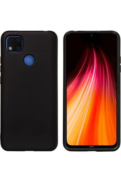 Senso Υγρή Σιλικόνη Πίσω Καλύμματος Μαύρο (Redmi 9C) Κωδικός: SELIXIAR9CB