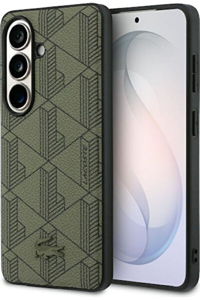 Lacoste Θήκη PVC Μονόγραμμα Blend Magsafe Samsung Galaxy S26 Χακί Lchms26spbs...