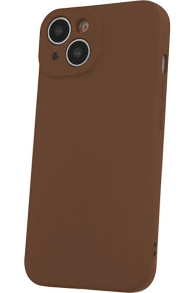 Senso Θήκη Πλάτης Υγρής Σιλικόνης Καφέ για iPhone 15 Κωδικός: SELIIPH15BR