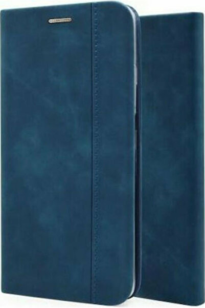 inos S-Folio NE Book Synthetic Leather Blue (Poco X4 Pro 5G)