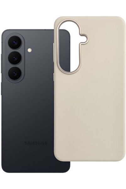 Forcell Θήκη Samsung S26 F-protect Frame Premium Συμβατή με Magsafe Αντικέ Λευκό