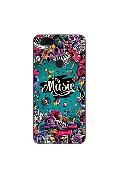 OEM Husa compatibila cu OnePlus 5T Silicon Gel Tpu Model Pop Art Music