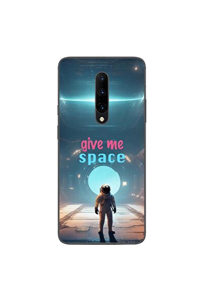 OEM Husa compatibila cu OnePlus 7 Pro Silicon Gel Tpu Model Give Me Space
