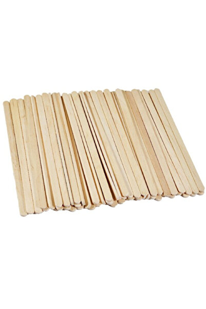 Beautyfor Spatule Lemn Unica Folosinta - Wooden Spatulas, 100 buc