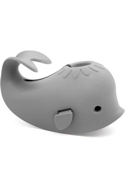 Arabest Baby Bathtub Faucet Protector,Silicone Safety Spout Cover,Gray Whale ...