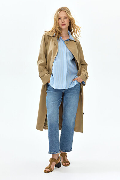 H&M MAMA Straight Ankle Jeans