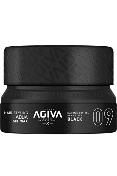 Agiva Gel-ceară de păr – Negru – 155 ml