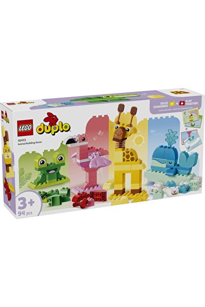 LEGO ®   DUPLO ®   Jucărie educativă de construcție cu animale 10472