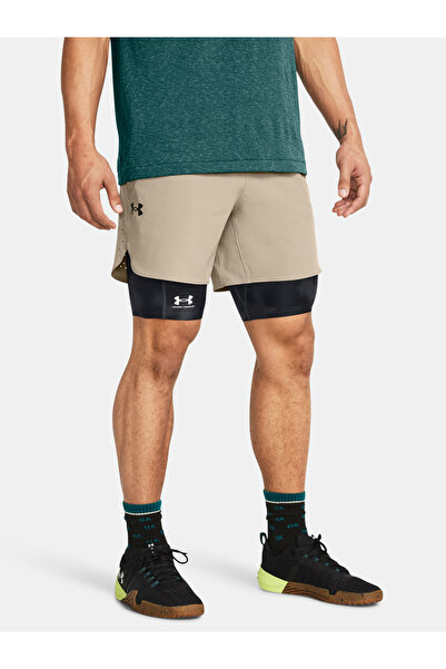 Under Armour Șorturi UA Peak Woven Shorts-BRN