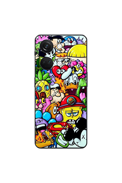 OEM Husa compatibila cu OnePlus Nord 3 Silicon Gel Tpu Model Pop Art Cartoons