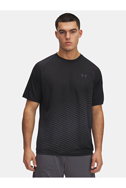 Under Armour Tricou bărbătesc UA Tech Fade SS-BLK