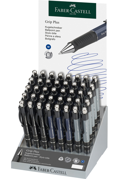 Faber Castell Display 40 creioane Grip Plus Faber-Castell