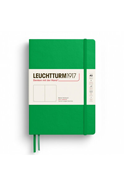 Leuchtturm Caiet A5 cu copertă rigidă din vellum, verde primăvăratic