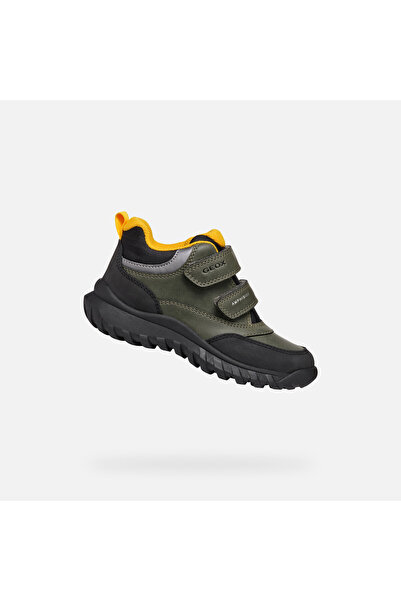 Geox Ghete kaki pentru băieți Simbyos ABX
