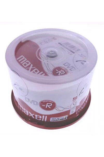 Maxell DVD-R 4.7Gb 120 minute 16X fullprintabil fara carcasa CK50buc 275701 (...
