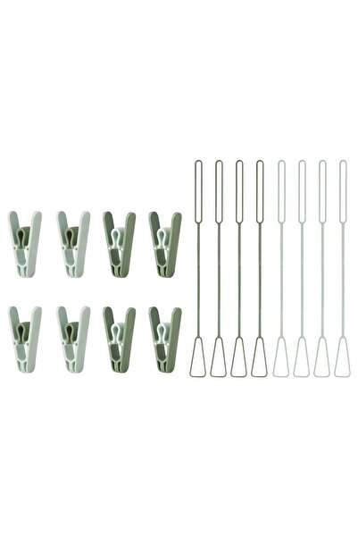 IKEA SLIBB Hanging clothes peg, green