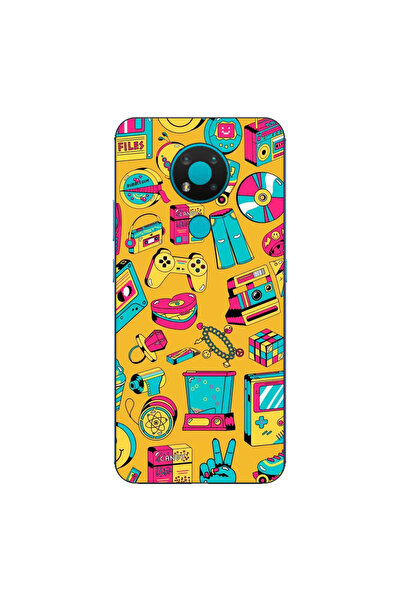 OEM Husa compatibila cu Nokia 3.4 Silicon Gel Tpu Model Pop Art Vintage